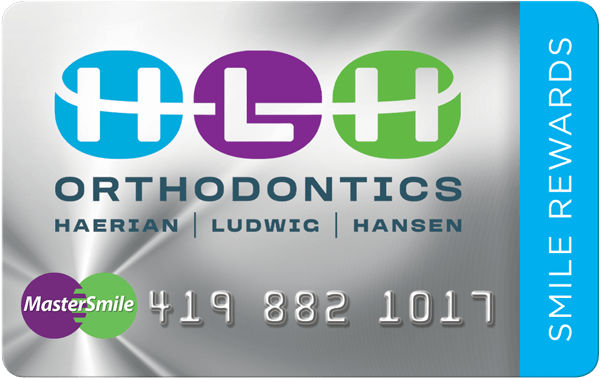 HLH Orthodontics Smile Rewards Card